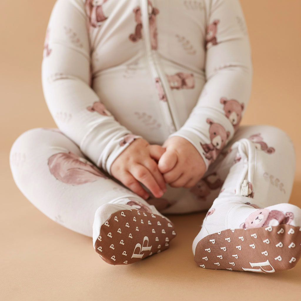 Bernard Footie Zippered One Piece